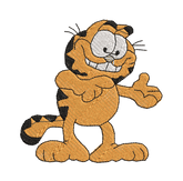 Garfield 21 - Embroidery Design - FineryEmbroidery
